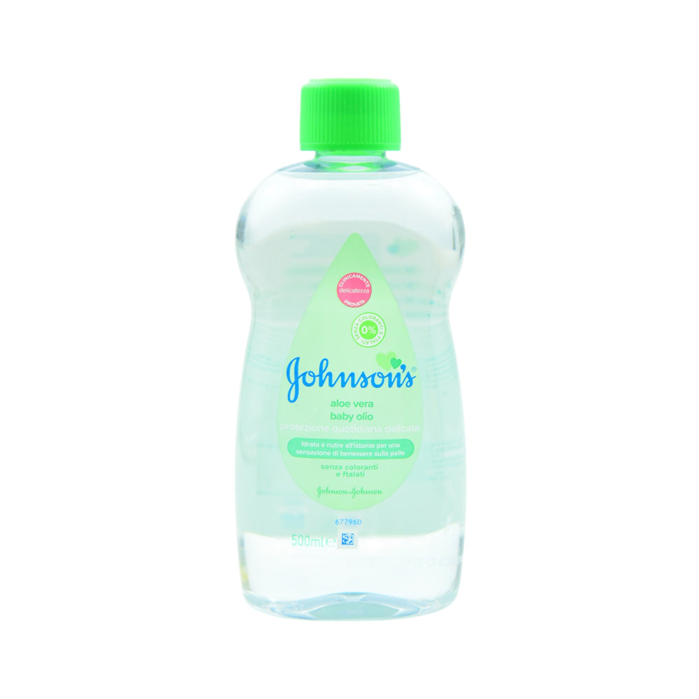 JOHNSON BABY OIL ALOE VERA 500 ML
