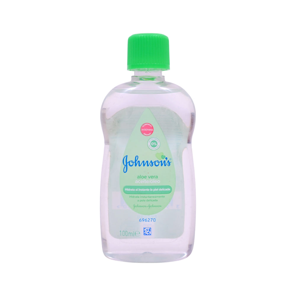 JOHNSONS BABY OIL ALOE VERA 100ML