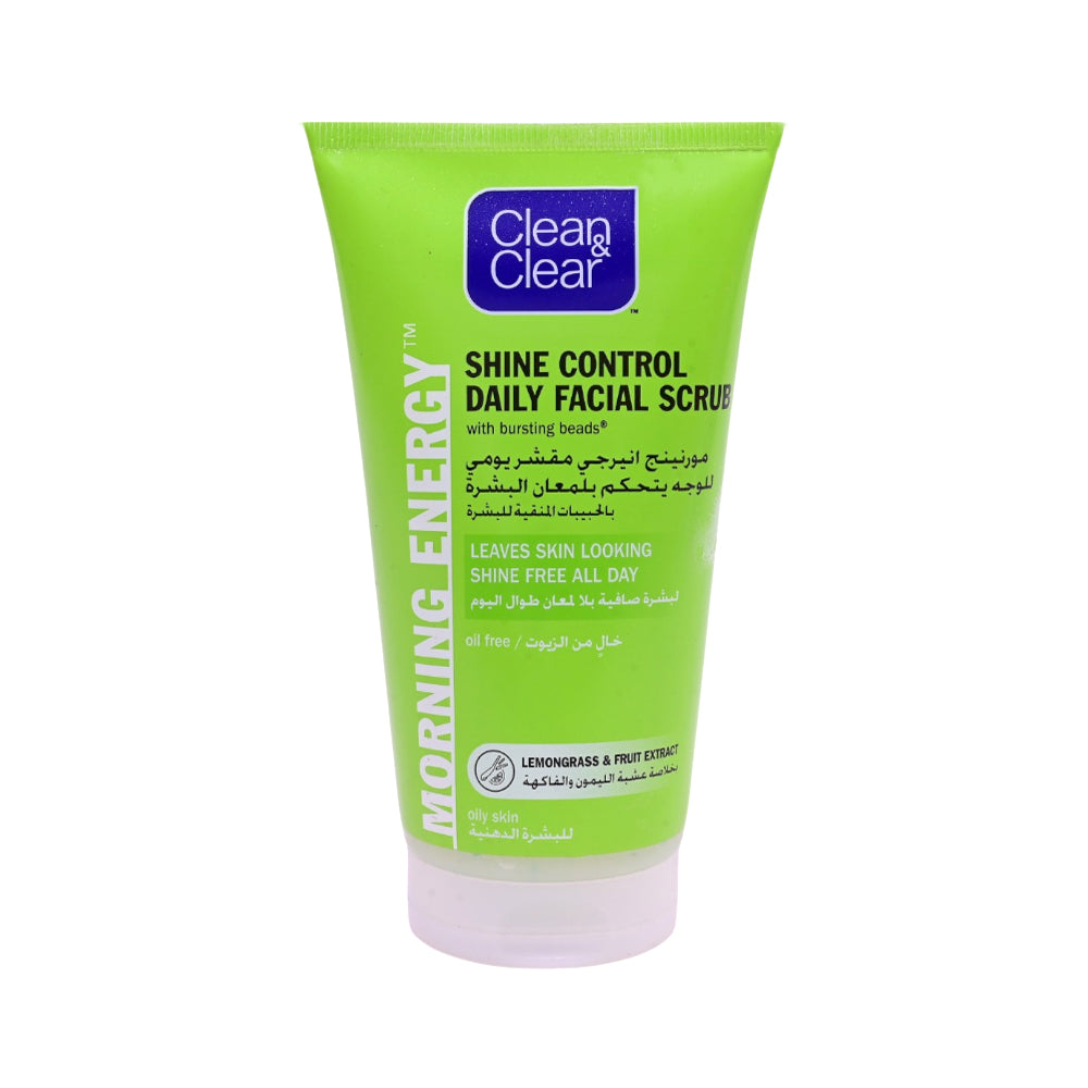 CLEAN & CLEAR SHINE CONTROL SCRUB 150 ML