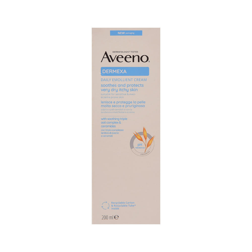 AVEENO DERMEXA DAILY EMOLLIENT CREAM 200ML