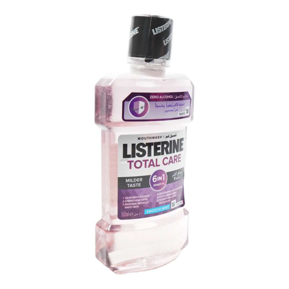 LISTERINE MOUTH WASH TOTAL CARE MILD 6IN1 500 ML