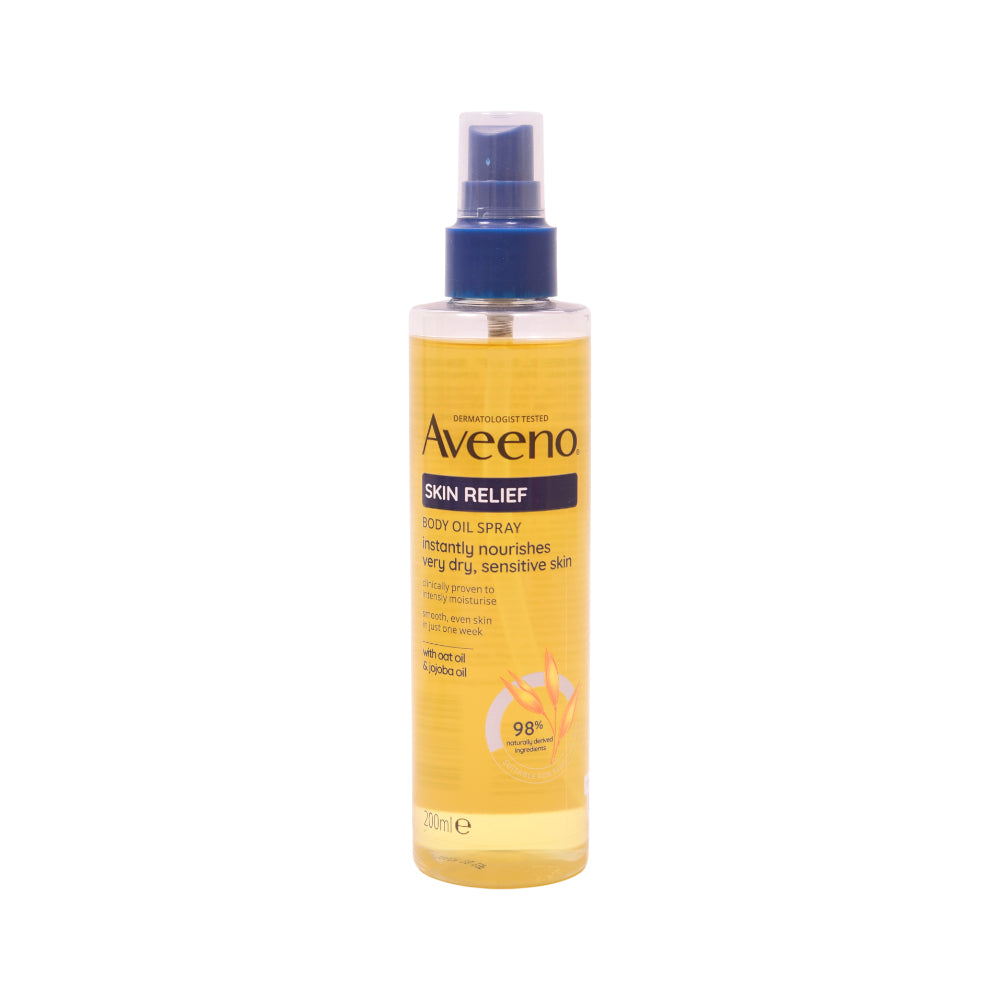 AVEENO BODY OIL SKIN RELIEF WITH OAT & JOJOBA OIL 200 ML
