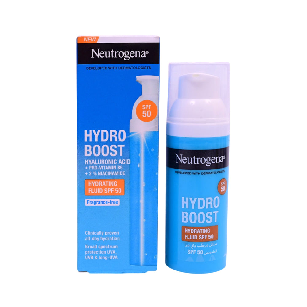 NEUTROGENA HYDRO BOOST HYDRATING FLUID SPF50 50ML