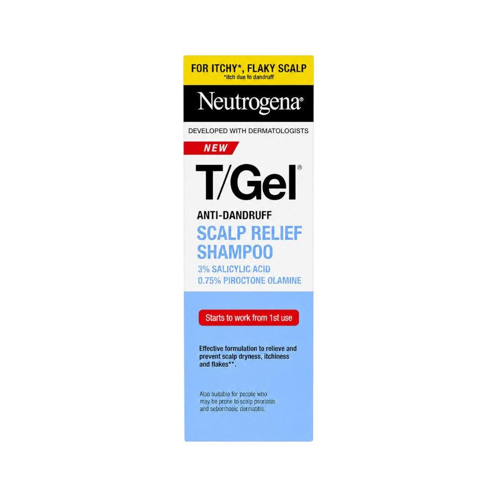 NEUTROGENA T/GEL SHAMPOO ANTI DANDRUFF SCALP RELIEF 150 ML