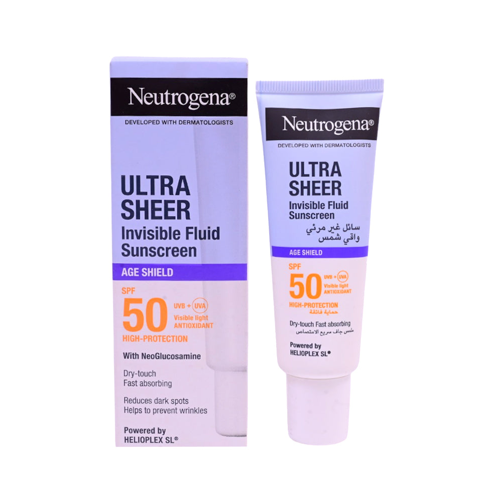 NEUTROGENA ULTRA SHEER AGE SHIELD SS SPF50 50ML
