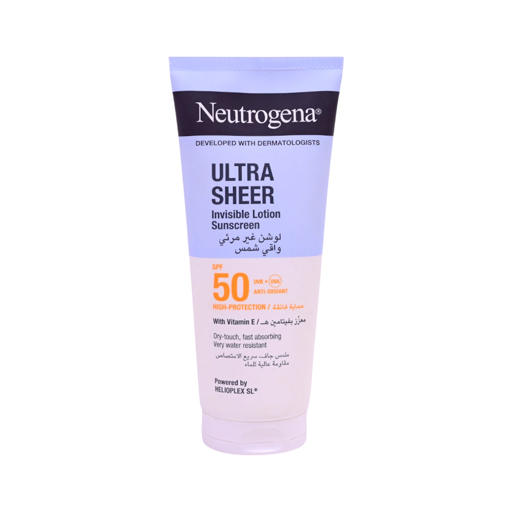 NEUTROGENA ULTRA SHEER INVISIBLE SS LOTION SPF50 200ML
