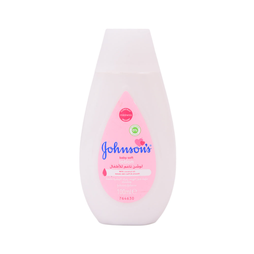 JOHNSONS BABY LOTION SOFT WITH COCONUT OIL 100 ML