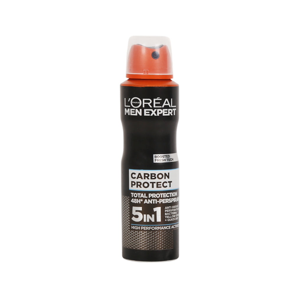 LOREAL MEN EXPERT DEODORANT CARBON PROTECT 5IN1 150 ML