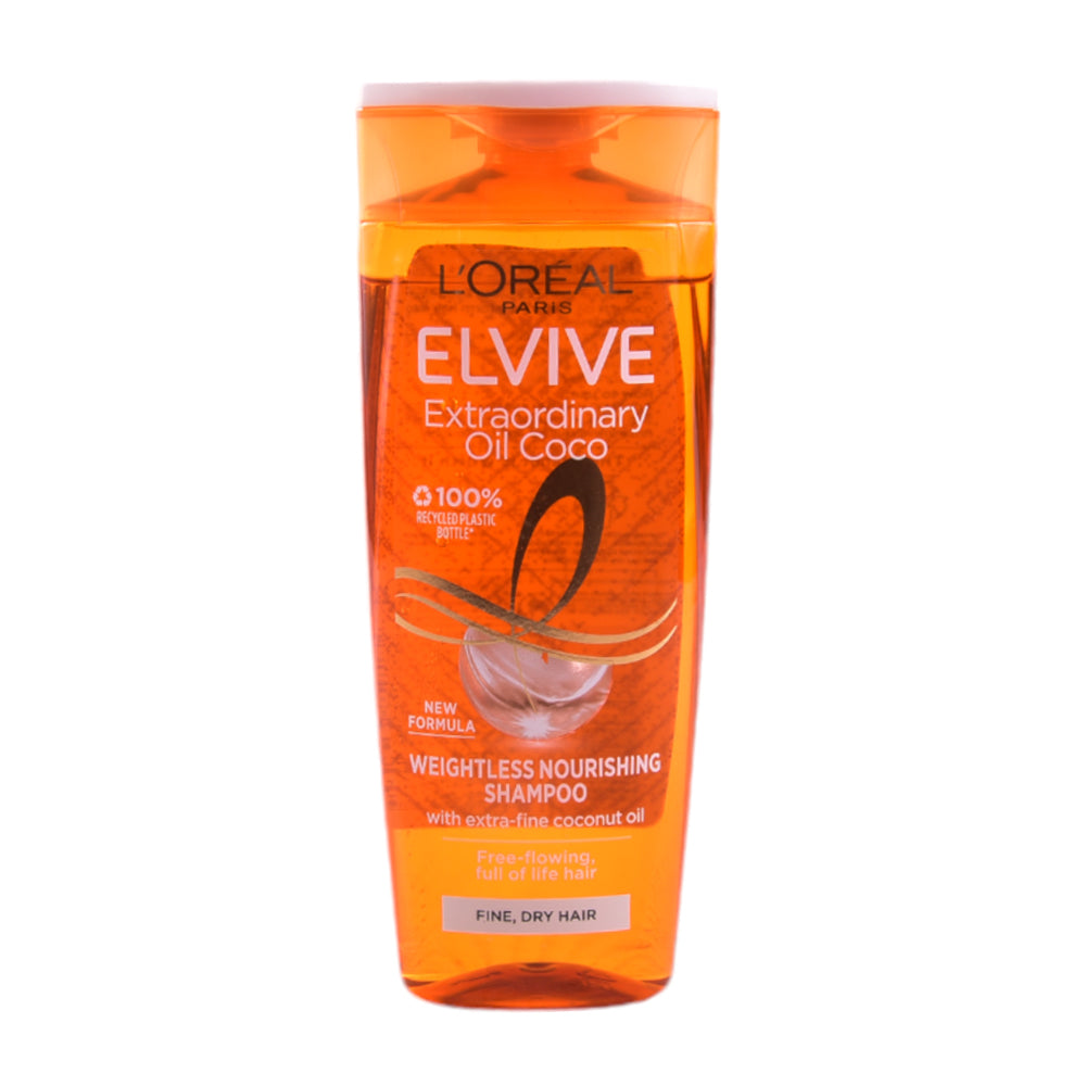 LOREAL ELVIVE SHAMPOO WEIGHTLESS NOURISHING COCONUT 250 ML