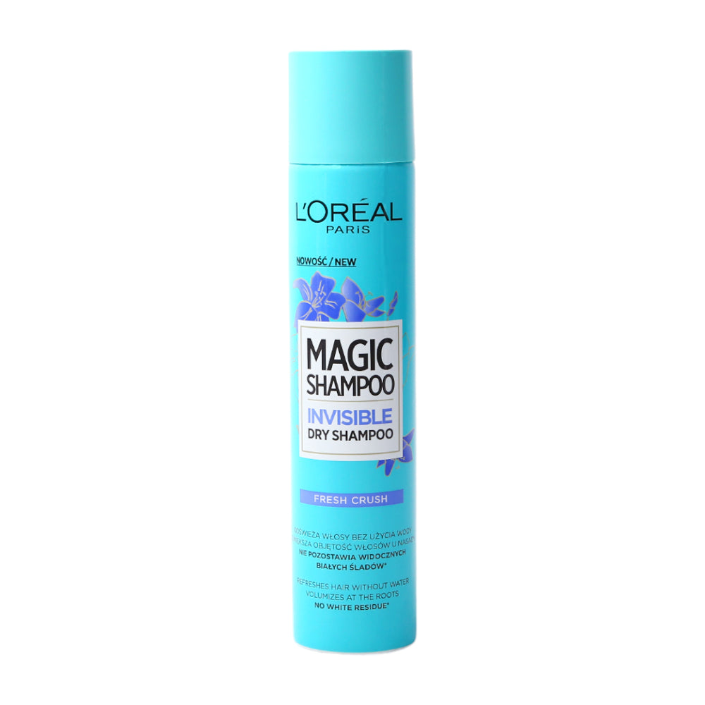 LOREAL MAGIC INVISIBLE DRY SHAMPOO FRESH CRUSH 200ML