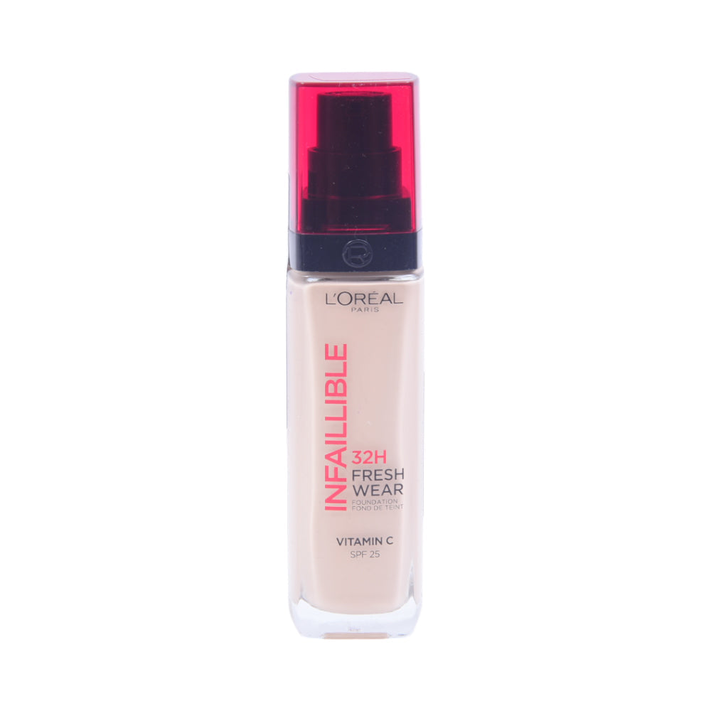 LOREAL INFALLIBLE 24H FRESH WEAR FOUNDATION 15 PORCELAINE 30