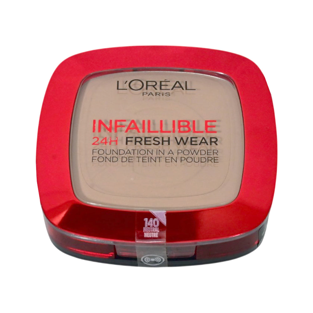 LOREAL INFAILLIBLE 24H FRESH WEAR POWDER 140 GOLDEN BEIG