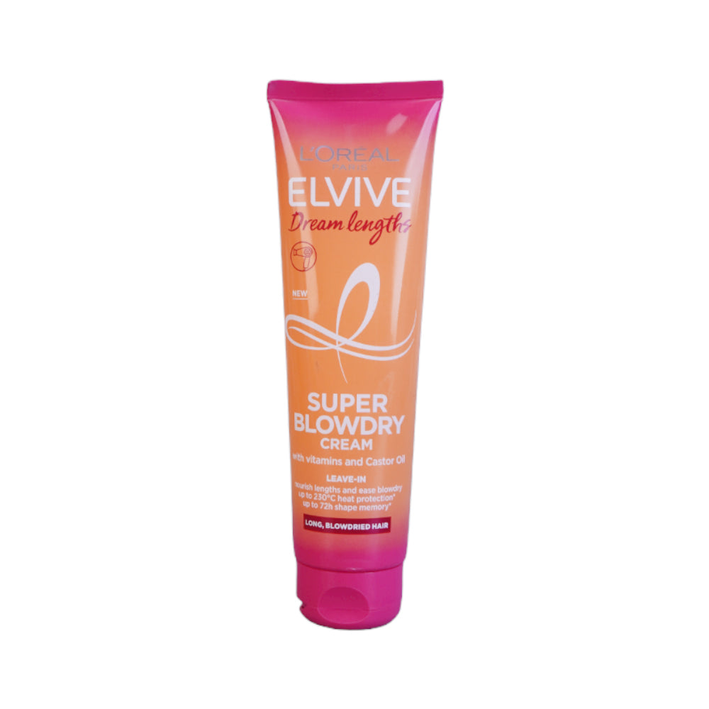 LOREAL ELVIVE DREAM LENGTHS SUPER BLOWDRY HAIR CREAM 150 ML