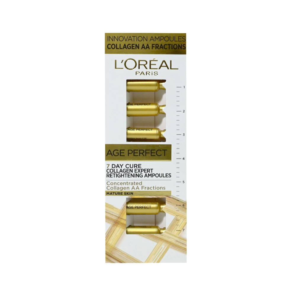 LOREAL AGE PERFECT COLLAGEN AMPOULES 7PCS
