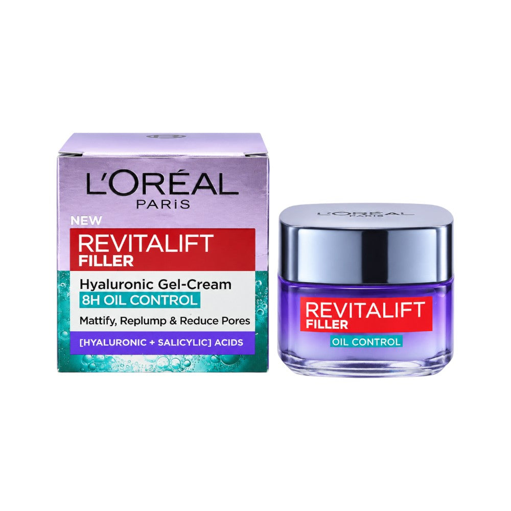 LOREAL REVITALIFT FILLER HYALURONIC GEL CREAM 50ML