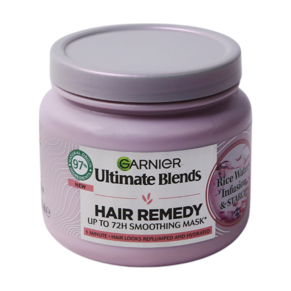 GARNIER ULTIMATE BLEND HAIR MASK RICE WATER INFUSION & STRAC