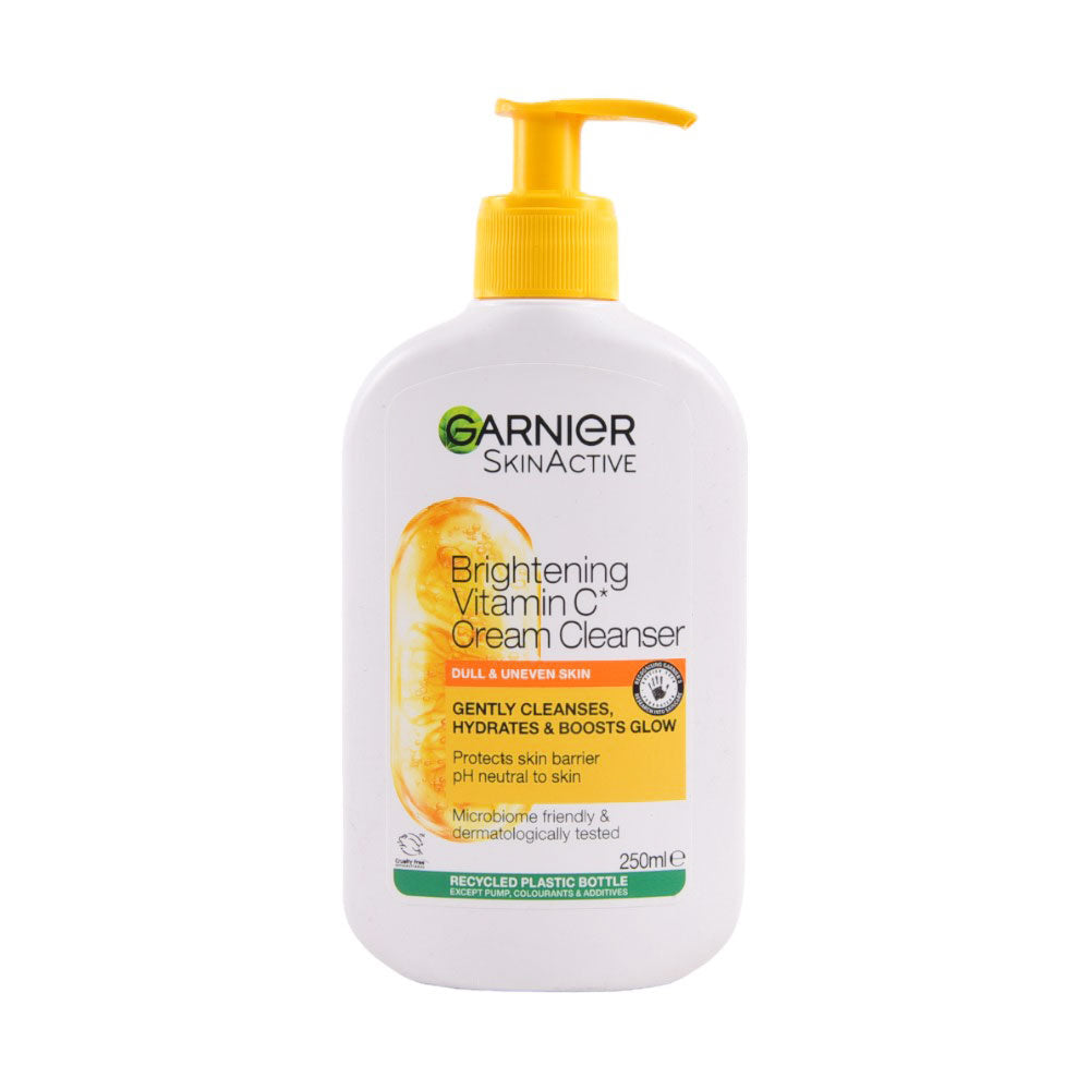 GARNIER BRIGHTNING VIT-C CREAMY CLEANSER 250 ML