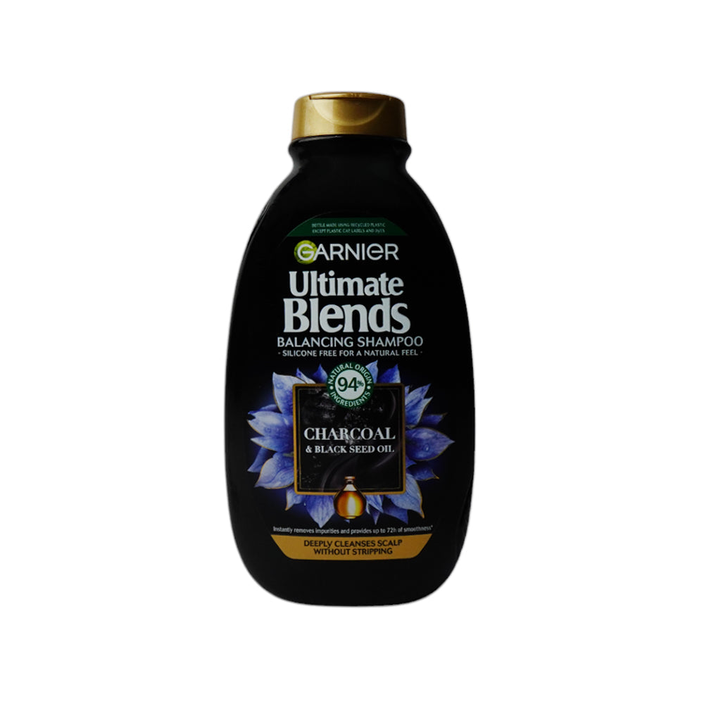GARNIER ULTIMATE SHAMPOO CHARCOAL BLACK SEED 300 ML