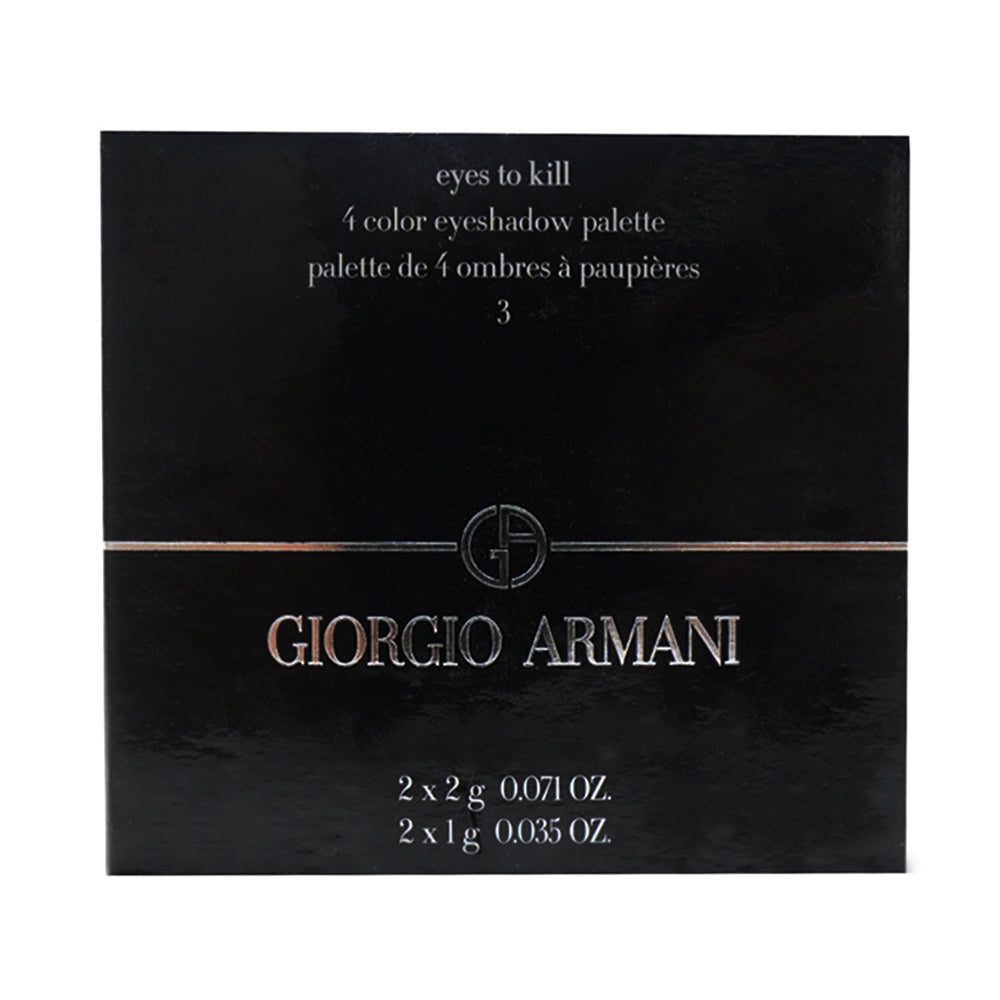 GIORGIO ARMANI EYES TO KILL EYE SHADOW PALETTE 3 KIT