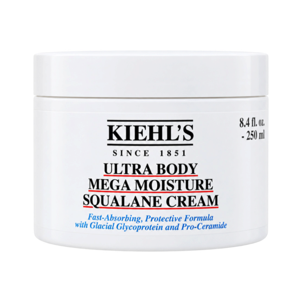 KIEHLS ULTRA BODY MEGA MOISTURE SQUALANCE CREAM 250ML