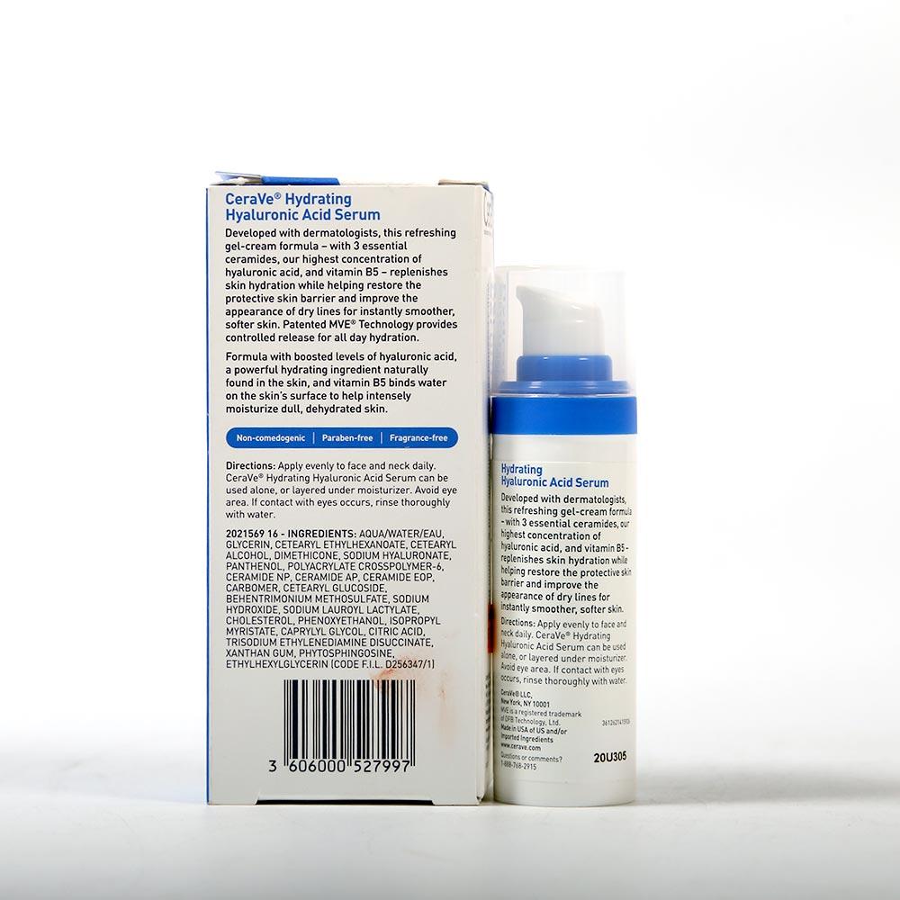 CERAVE HYDRATING HYALURONIC ACID SERUM