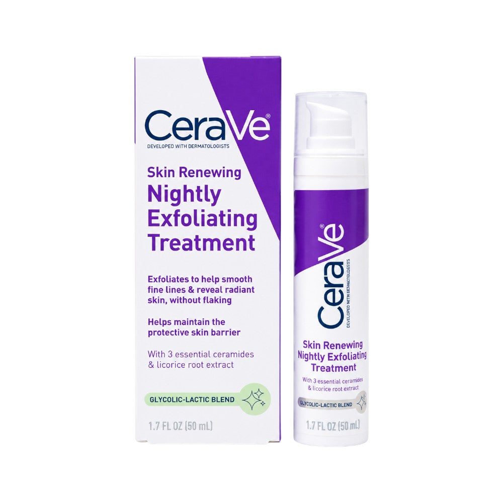 CERAVE SKIN RENEWING NIGHTLY EXFOLIATING TREATMENT 50 ML