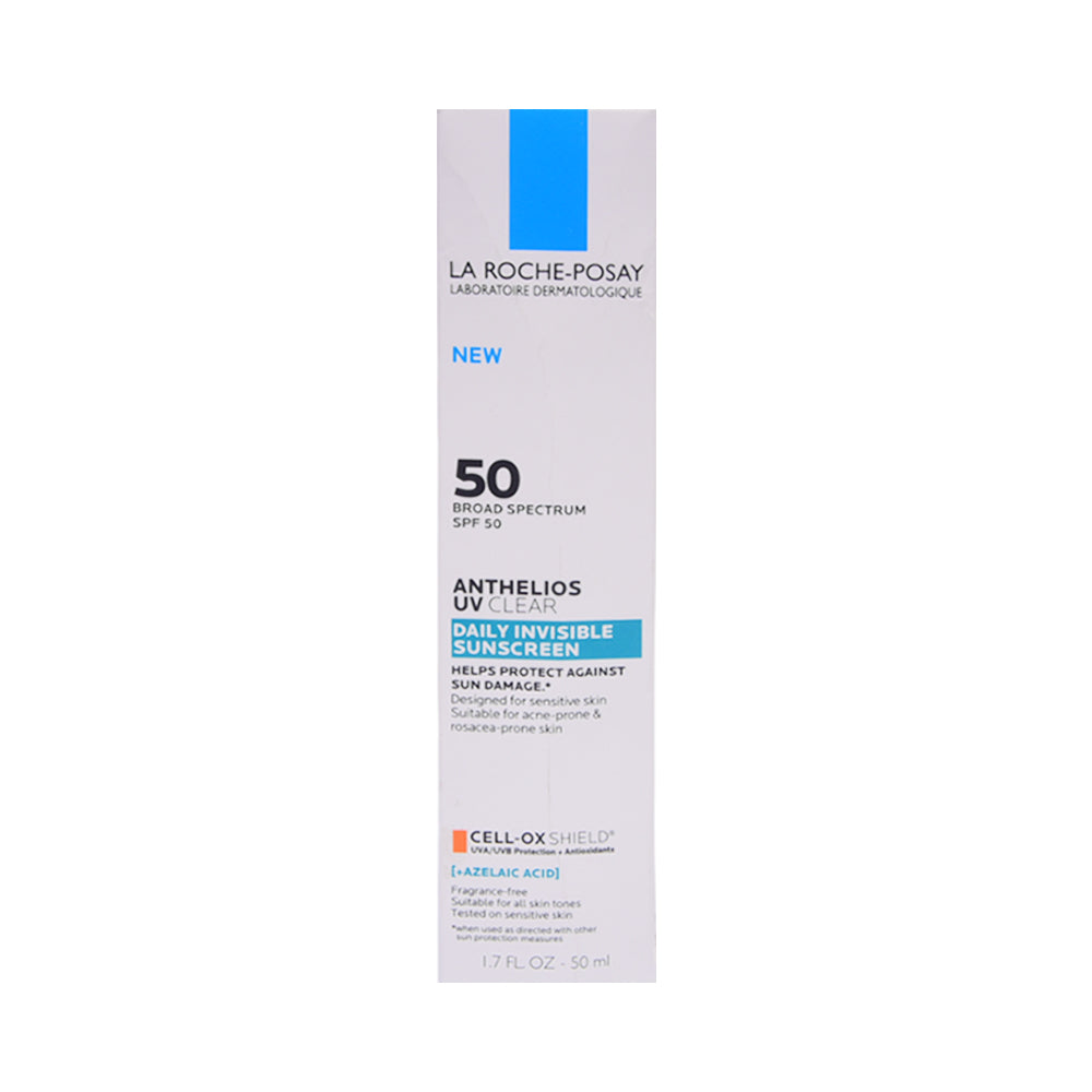 LA ROCHE-POSAY ANTHELIOS UV CLEAR INVISIBLE SUNSCREEN 50ML