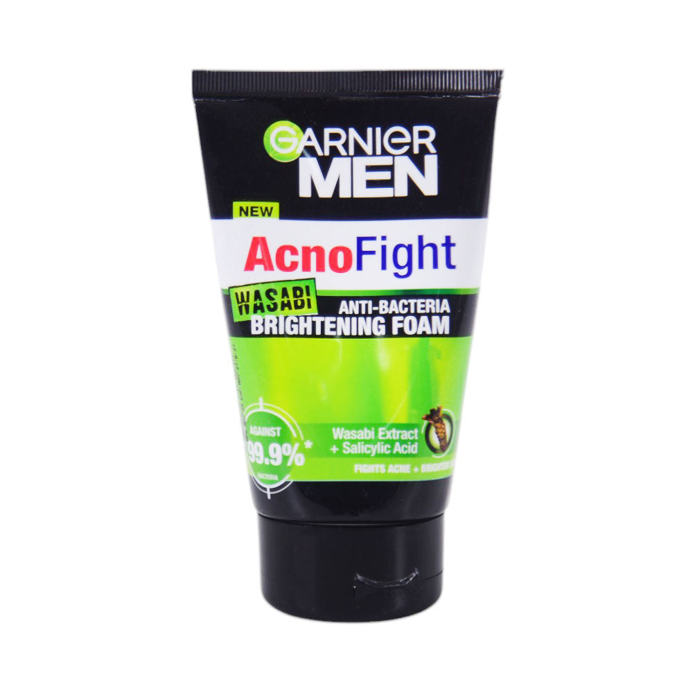 GARNIER MEN ACNO FIGHT WASABI FACE WASH 100ML
