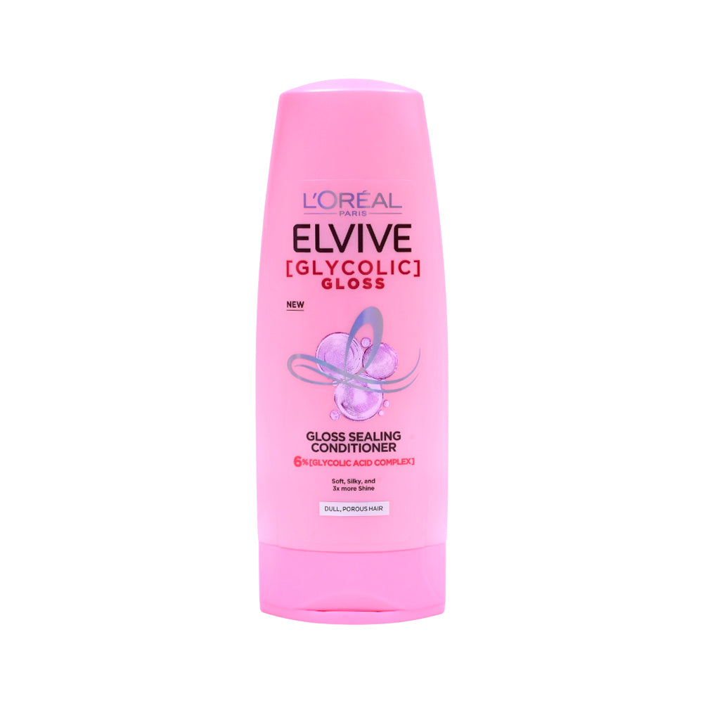 LOREAL ELVIVE GLYCOLIC EXTRA GLOSS SOFT SLIKTY CONDITIONER 1
