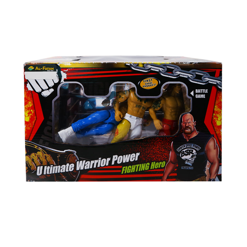 1112-A WRESTLE PLAYSET 12PCS