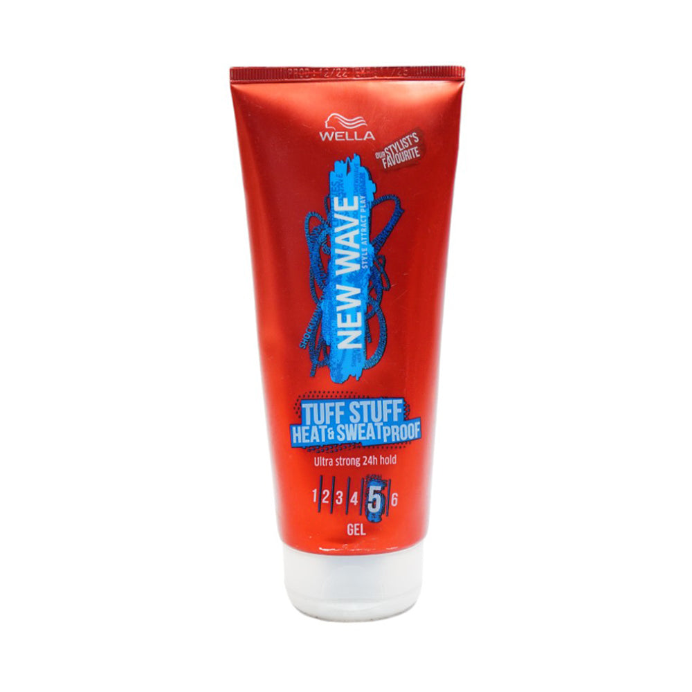 WELLA GEL NEW WAVE TUFF STUFF HEAT & SWEAT PROOF 05 GEL 200M