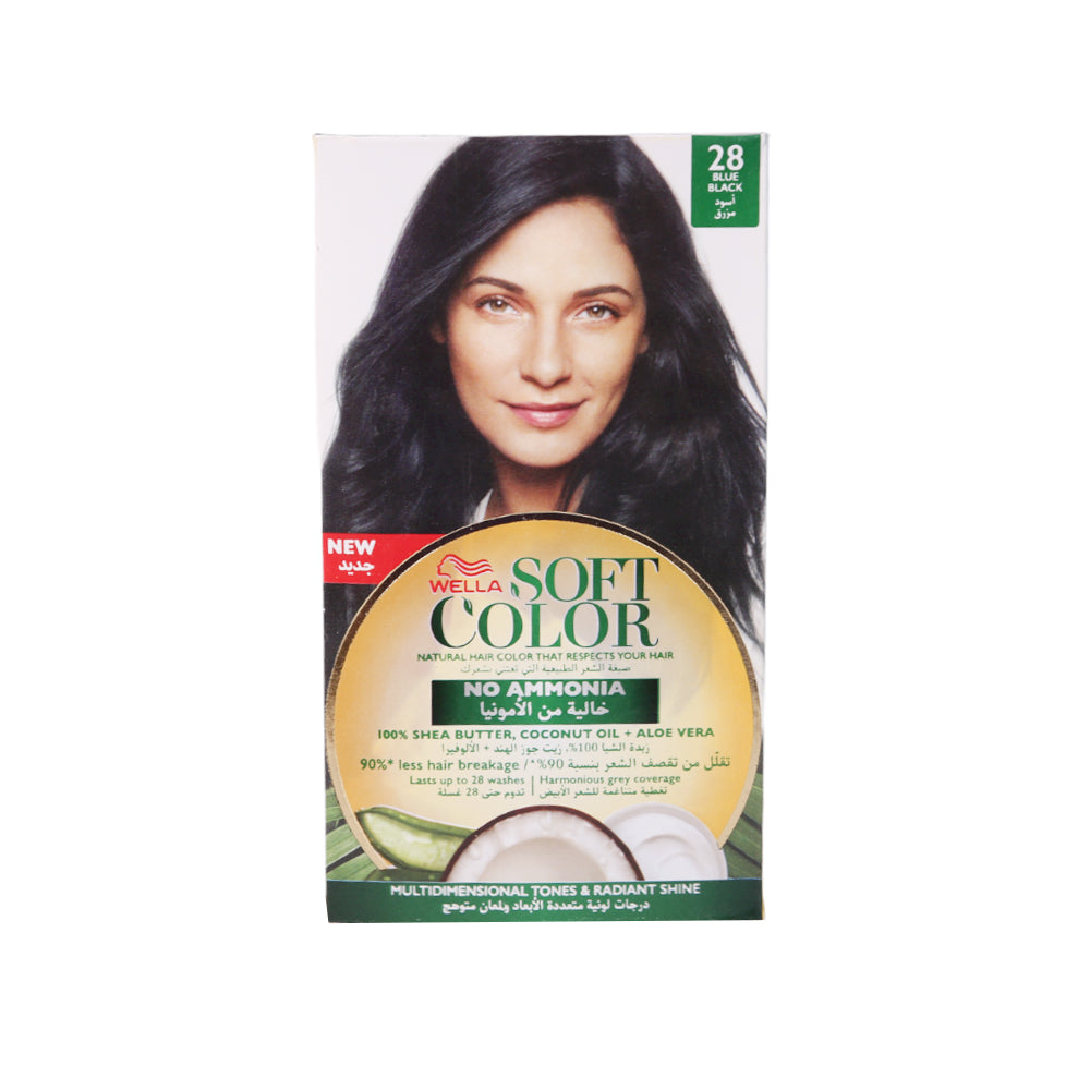 WELLA SOFT KIT 28 BLUE BLACK 125 ML