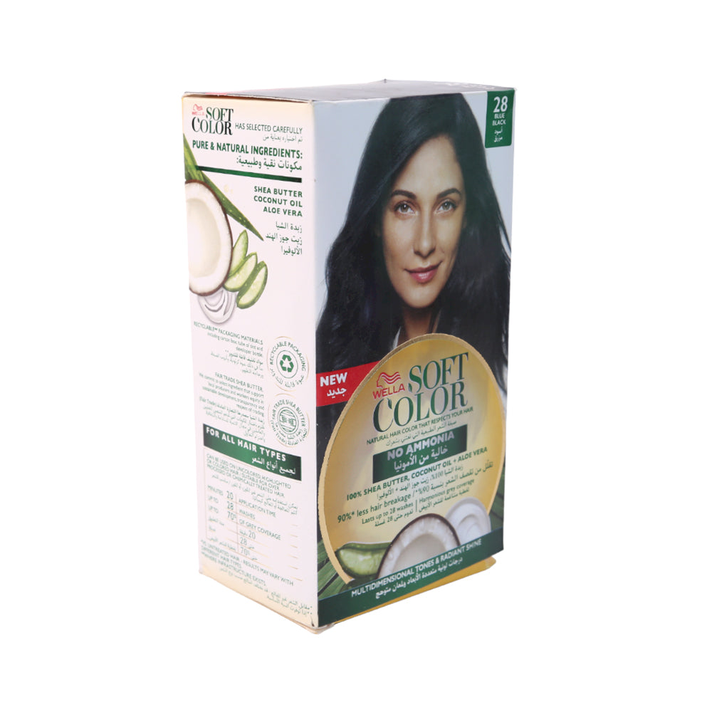 WELLA SOFT KIT 28 BLUE BLACK 125 ML