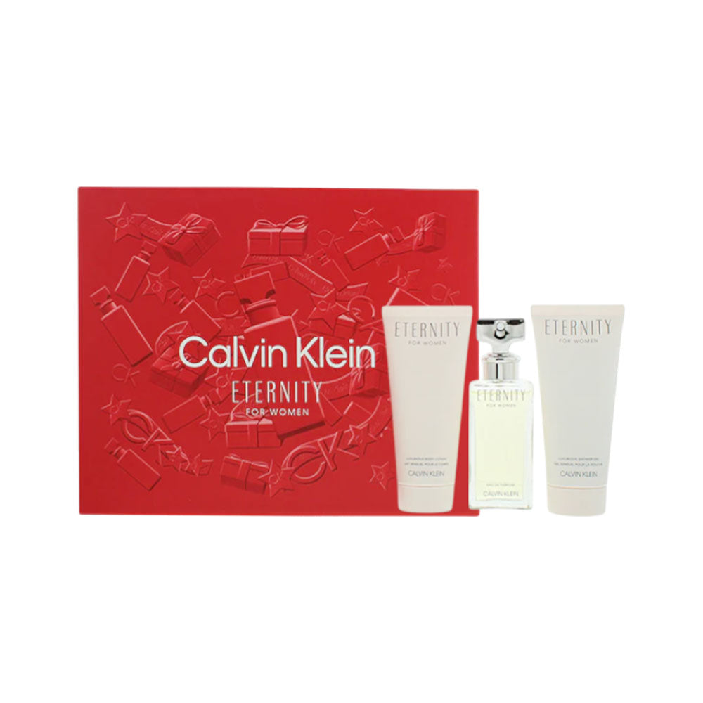 CALVIN KLEIN ETERNITY FOR WOMEN 3PC GIFT SET