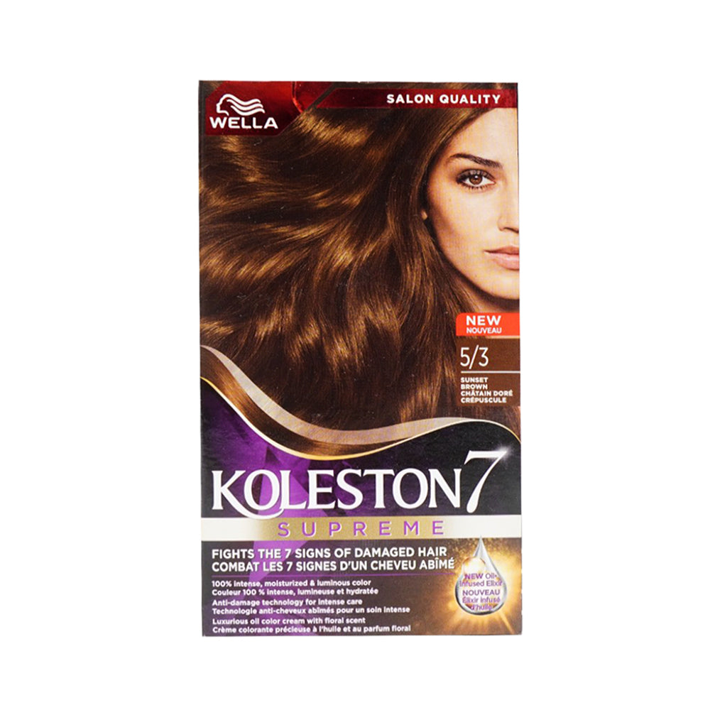 WELLA KOLESTON KIT 5/3 SUNSET BROWN MENAP