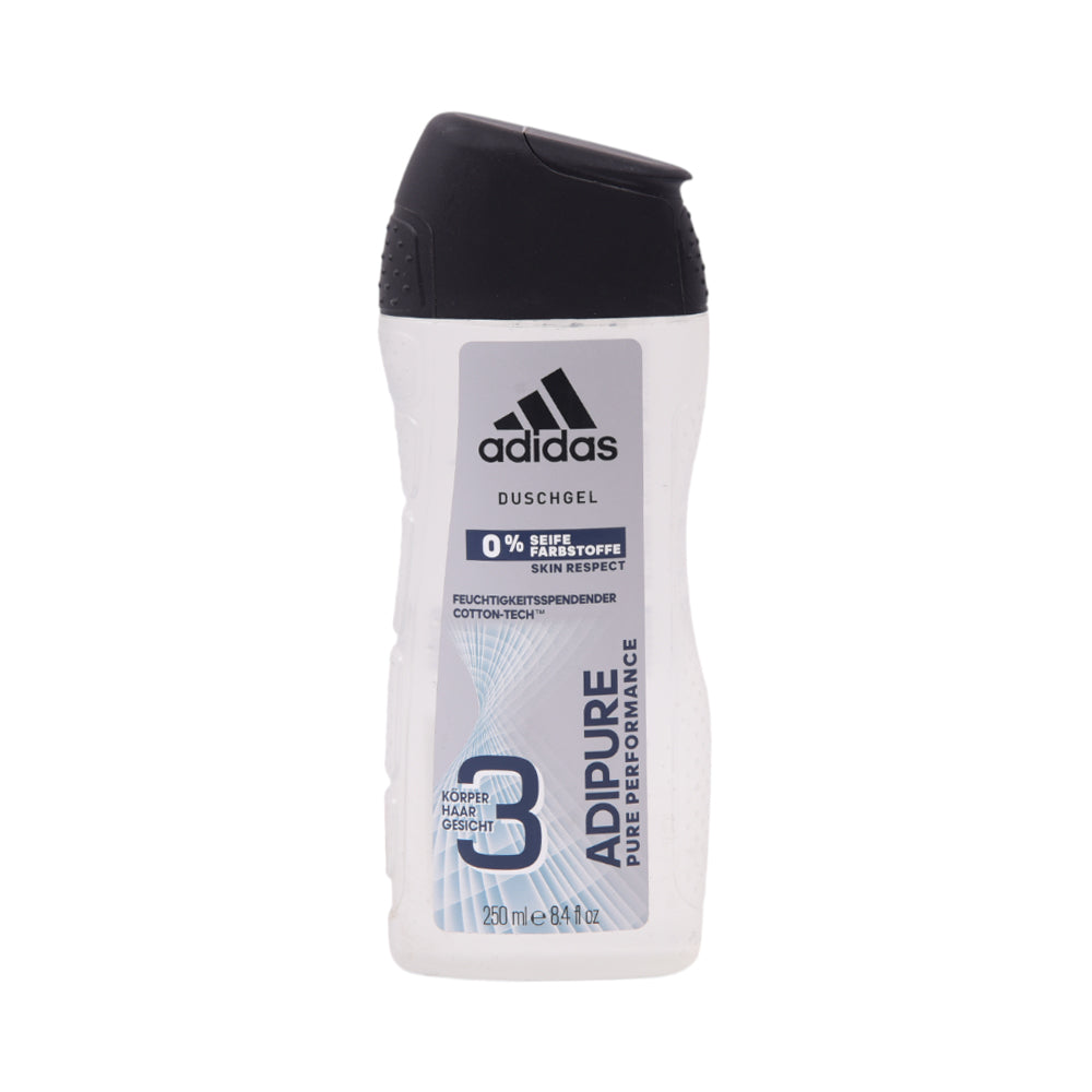 ADIDAS SHOWER GEL ADIPURE MOISTURISING COTTON TOUCH 250 ML