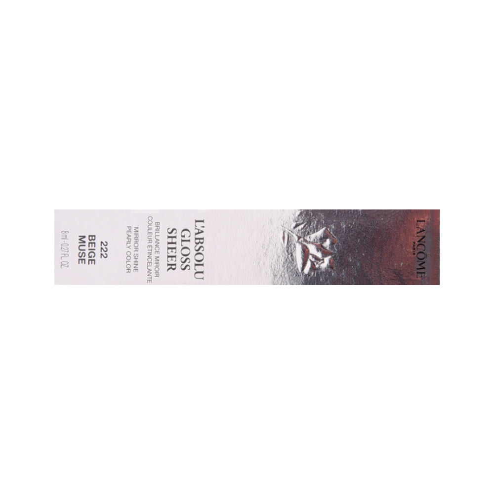 LANCOME MAKEUP GLOSS LC ABS GLOSS LIP 222 BA 8ML FG NF