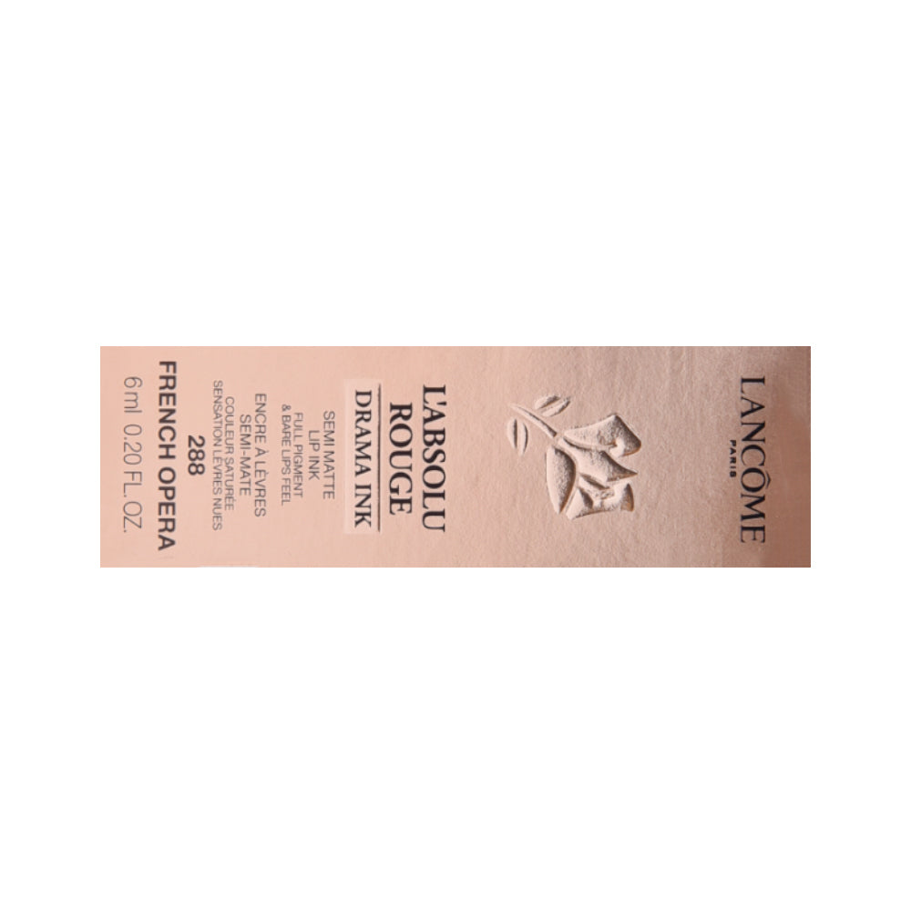 LANCOME ABSOLU ROUGE DRAMA INK LIPSTICK 288 FRENCH OPERA