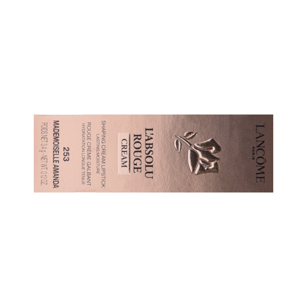 LANCOME - L ABSOLU ROUGE LIPSTICK 253 MADEMOISELLE AMANDA