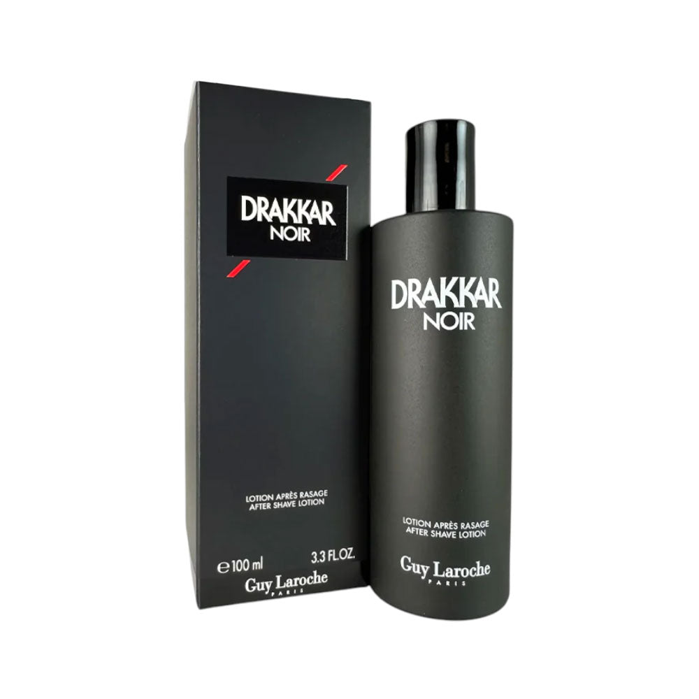 GUY LAROCHE DRAKKAR NOIR FOR MEN AFTERSHAVE LOTION 100ML