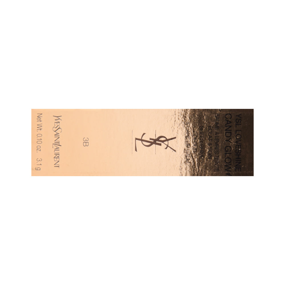 YSL LOVESHINE ROSEWOOD BLUSH LIP BALM 3B 3.2G