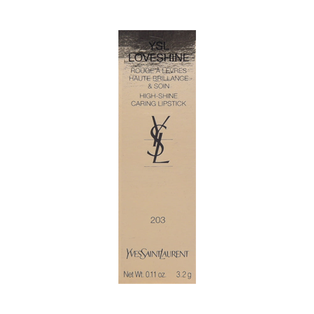 YSL LOVESHINE BLUSHED MALLOW LIPSTICK 203 3.2G