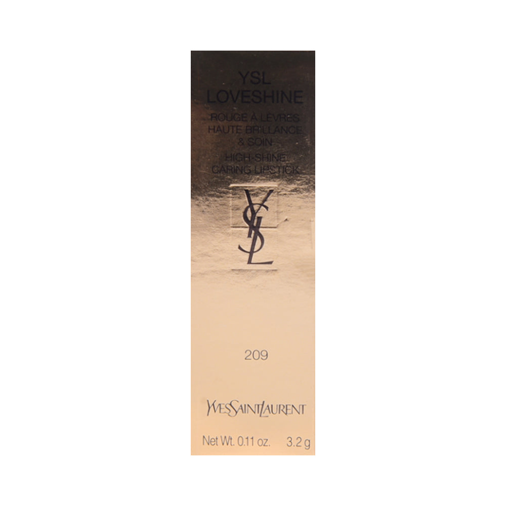 YSL LOVESHINE PINK DESIRE LIPSTICK 209 3.2G