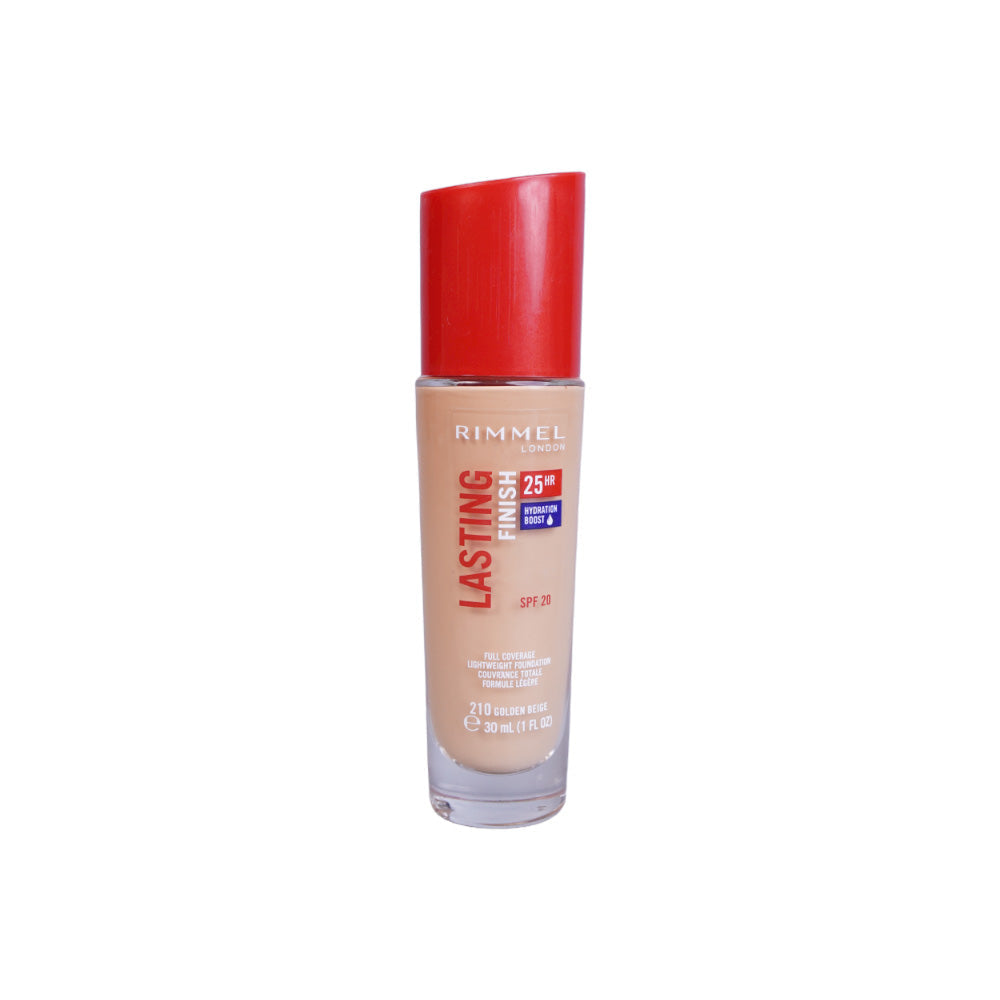 RIMMEL LASTING FINISH FOUNDATION 210 GOLDEN BEIGE