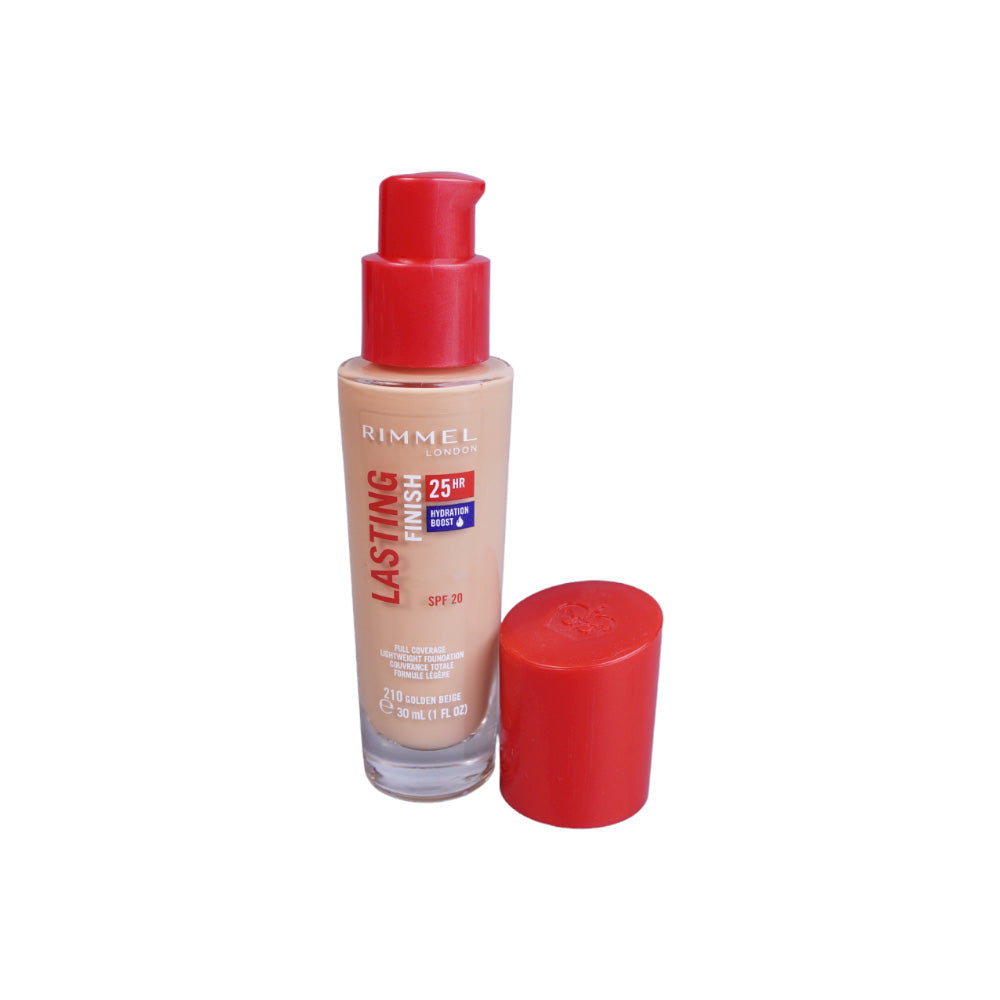 RIMMEL LASTING FINISH FOUNDATION 210 GOLDEN BEIGE