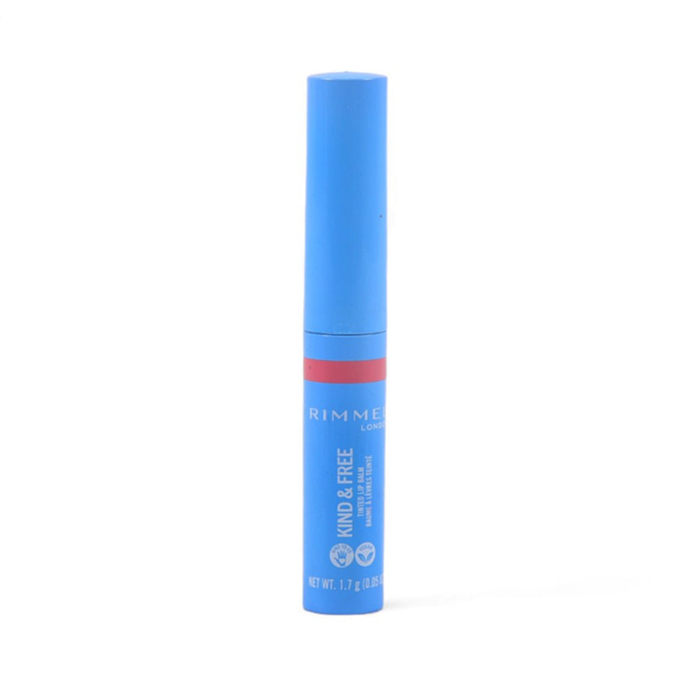 RIMMEL  KIND & FREE LIP BALM TINTED LIP BALM 04 HIBISCUS BLA