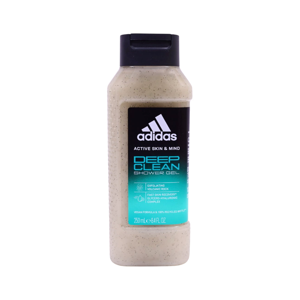 ADIDAS SHOWER GEL DEEP CLEAN VOLCANIC ROCK 250ML