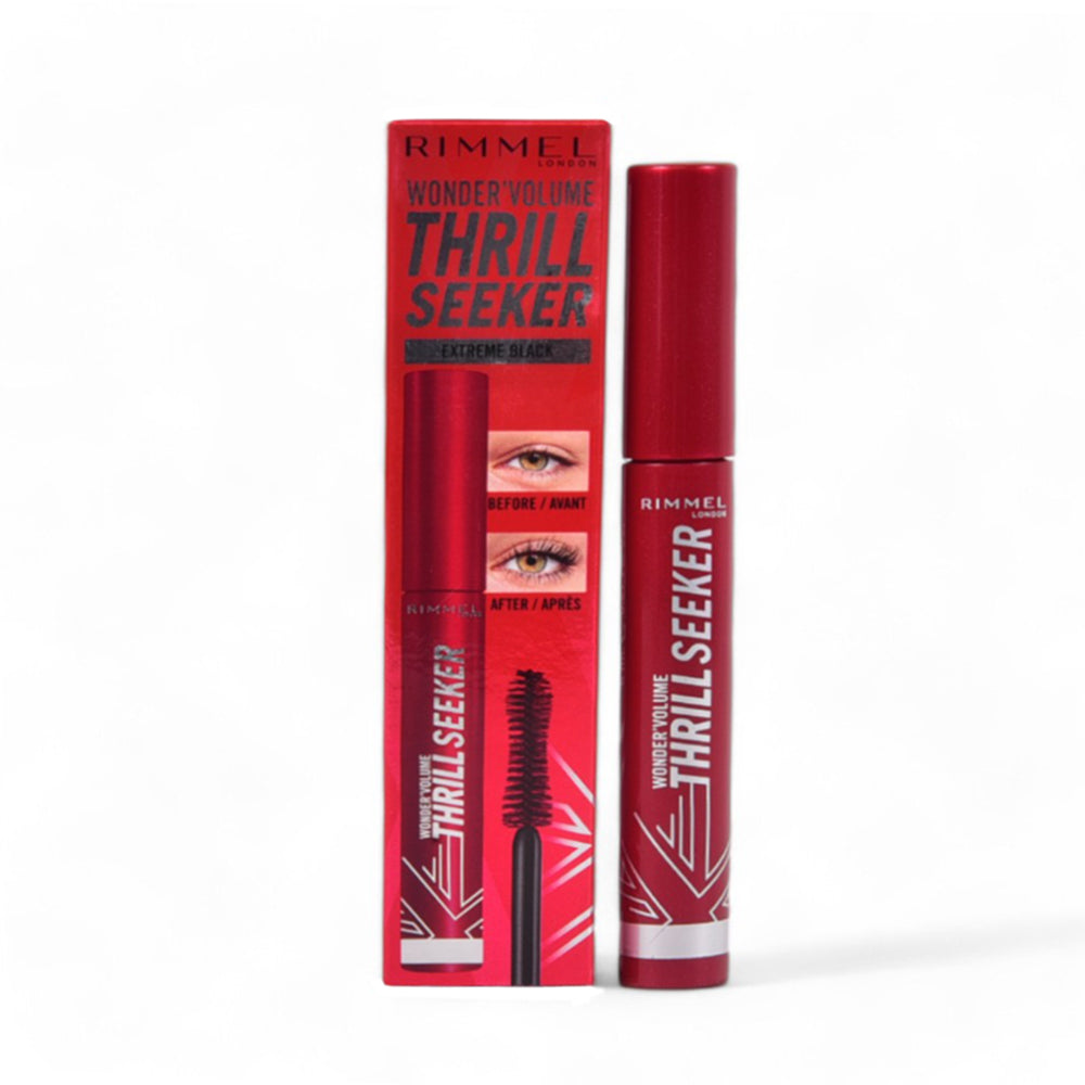 RIMMEL  WONDER VOLUME THRILL SEEKER MASCARA  EXTREME BLACK