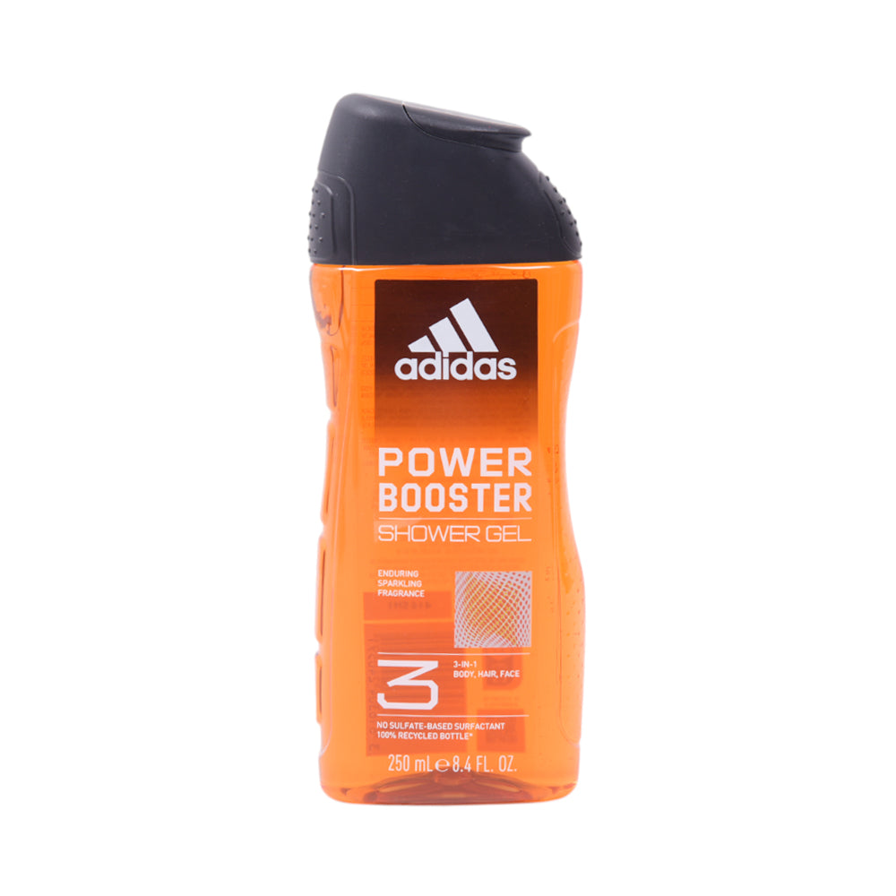 ADIDAS SHOWER GEL POWER BOOSTER  3IN1 250 ML