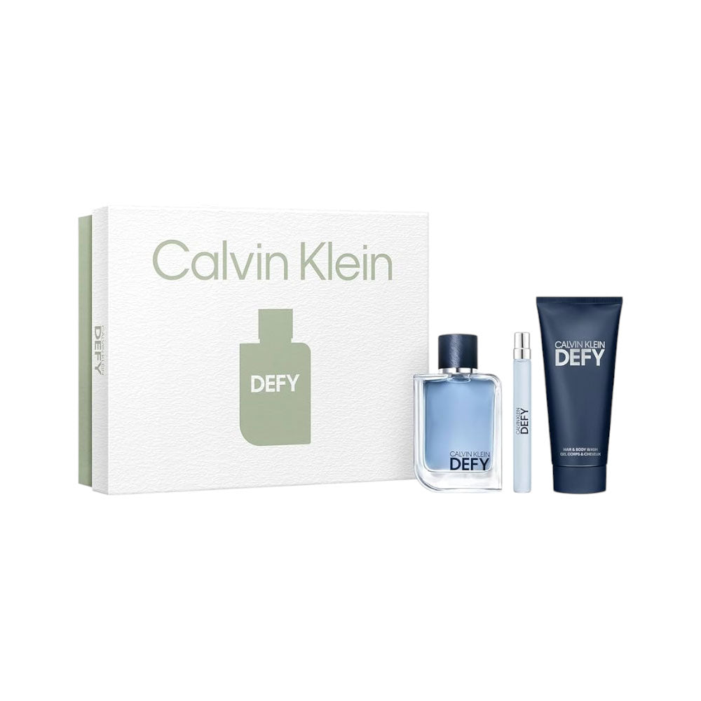 CALVIN KLEIN DEFY POUR HOMME 3PC GIFT SET